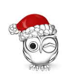 Berloque Christmas Owl