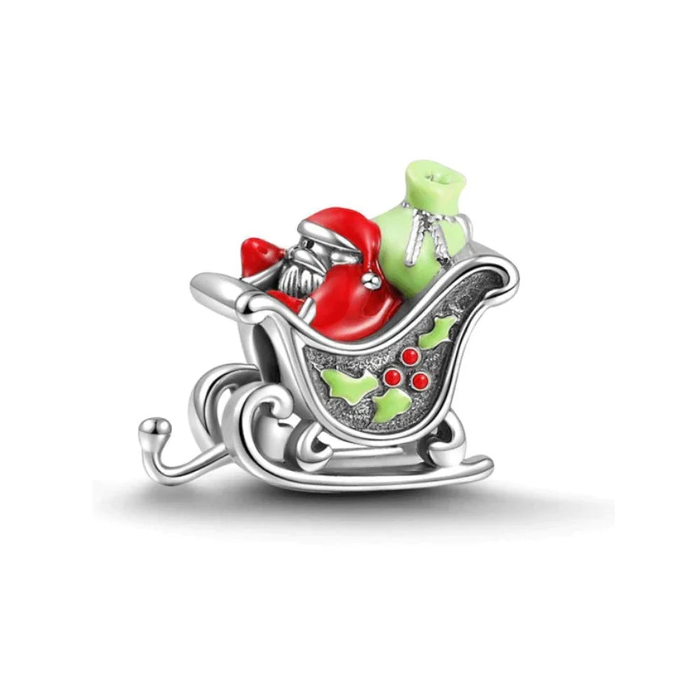 Berloque Christmas Sleigh Doll