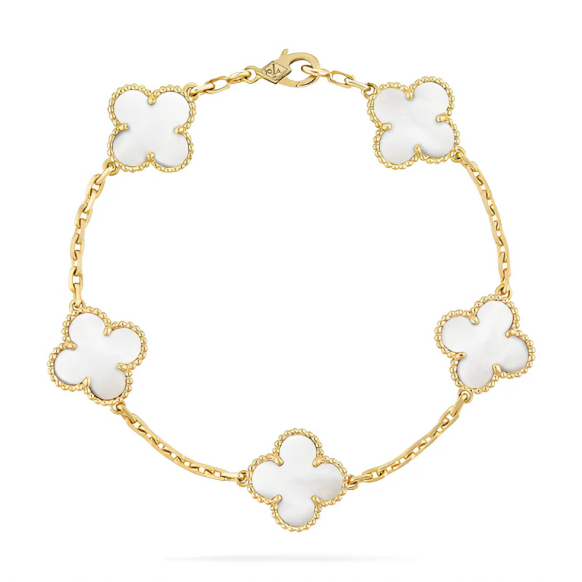 Pulseira Trevo + Colar de Brinde - Banhado a Ouro 18k