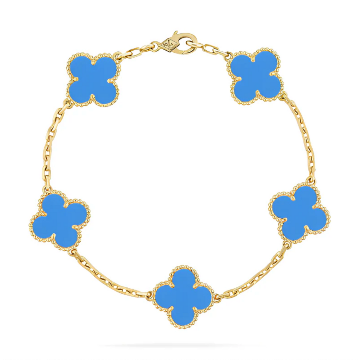 Pulseira Trevo + Colar de Brinde - Banhado a Ouro 18k