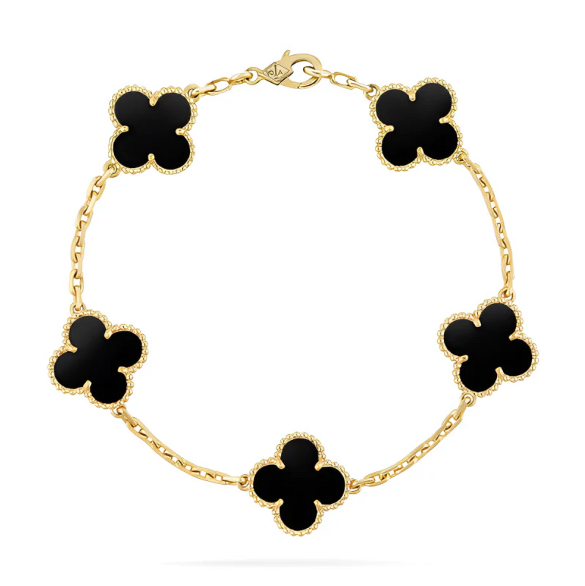Pulseira Trevo + Colar de Brinde - Banhado a Ouro 18k