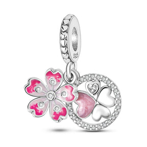 Berloque Pink Flower